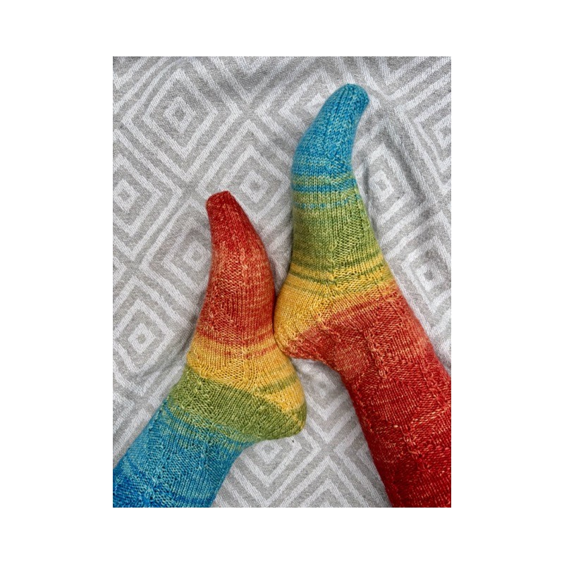 Twisty Socks - wzór