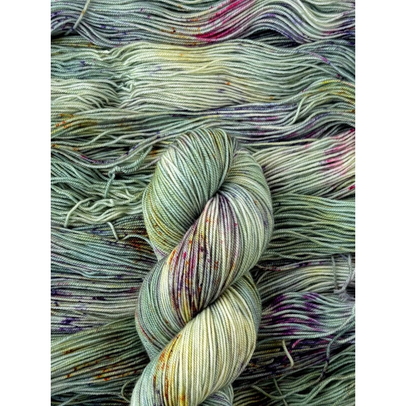 Twisty Merino - Sage Flower