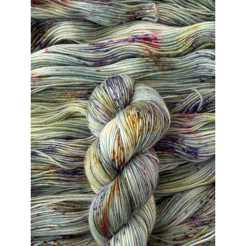 Meripaca Sock - Sage Flower