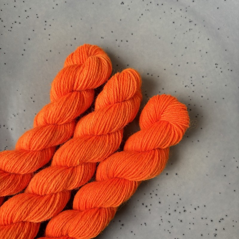 Crazy Sock Mini - Neon Orange