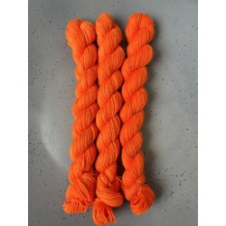 Crazy Sock Mini - Neon Orange