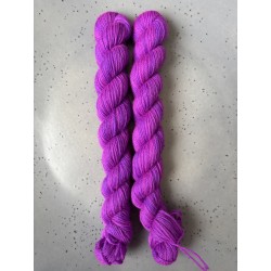 Crazy Sock Mini - Neon Purple