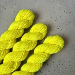 Crazy Sock Mini - Neon Yellow
