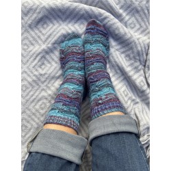 Waves Socks - wzór