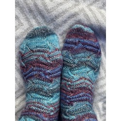 Waves Socks - wzór