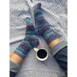 Waves Socks - wzór