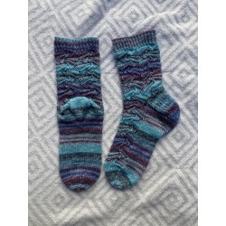 Waves Socks - wzór