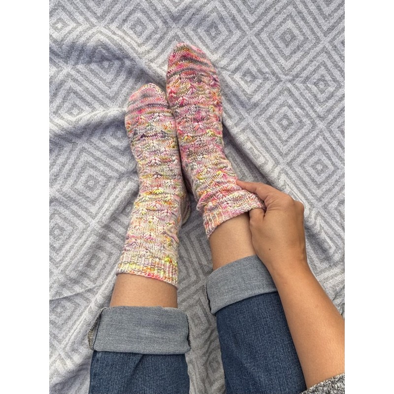 Butterflies Socks - wzór